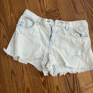 New White/Blue shorts